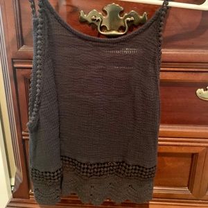 Ecote black tank top